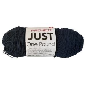 Premier Yarns Just One Pound Acrylic Denim 2163-05 10.5 oz